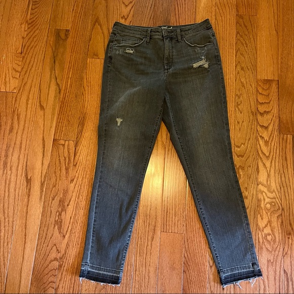 Universal Thread Gray Washed Denim High Rise Skinny Jeans Size 10/30R